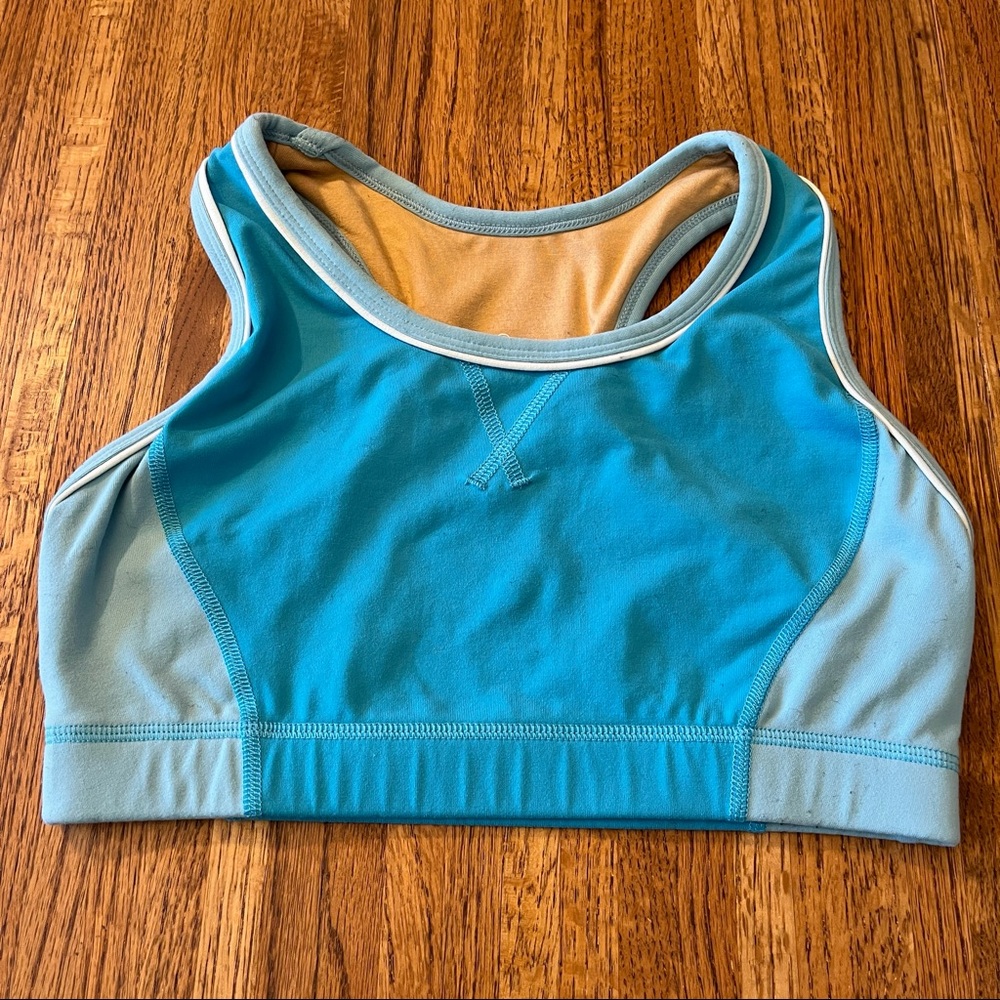 Lululemon Blue Sports Bra Size 6
